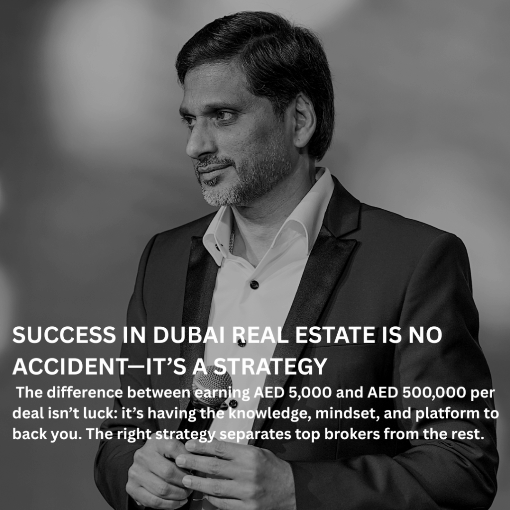 Rahul Duragkar, real estate entrepreneur and CEO in Dubai, focused on strategy and leadership