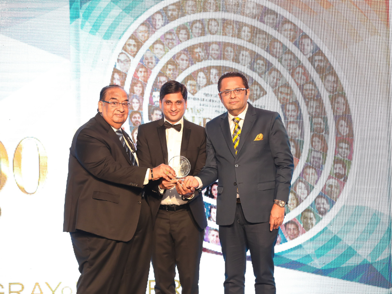 Mr. Duragkar getting recognized for his deep expertise in HVAC systems